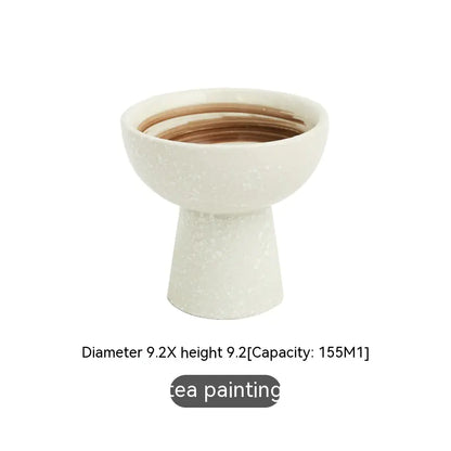 Akiro Ceramic Tall Bowl