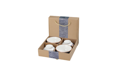 Akiro Blue Porcelain Duo