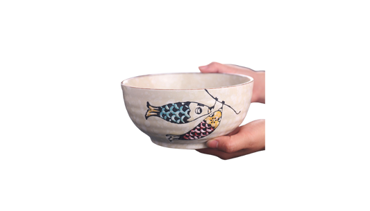 5pcs Akiro Ceramic Ramen Bowl
