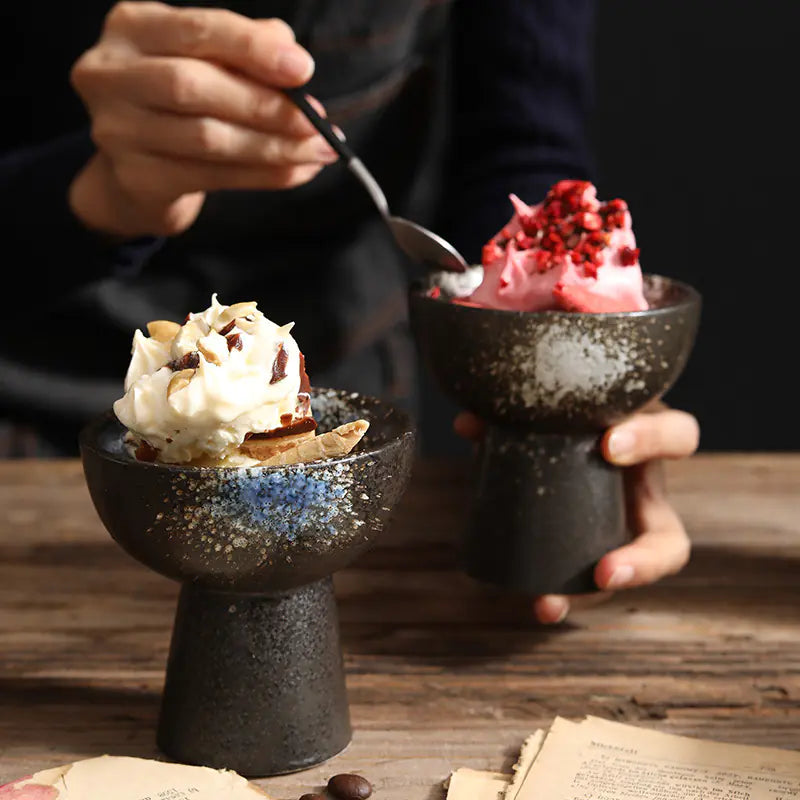 Akiro Ceramic Tall Bowl